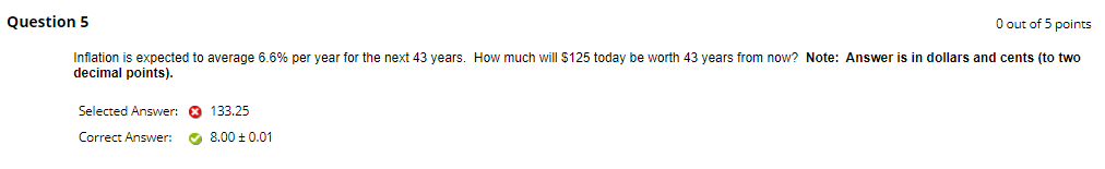 Inflation is expected to average 6.6% per year for the next