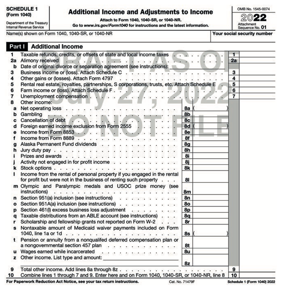 the preparer. Do not complete an Ohio state income tax return. Make