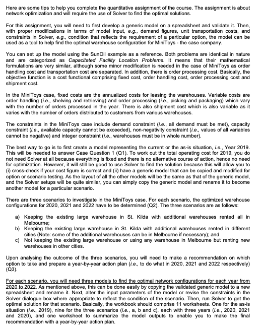 create an excel model. please help me and let me know where