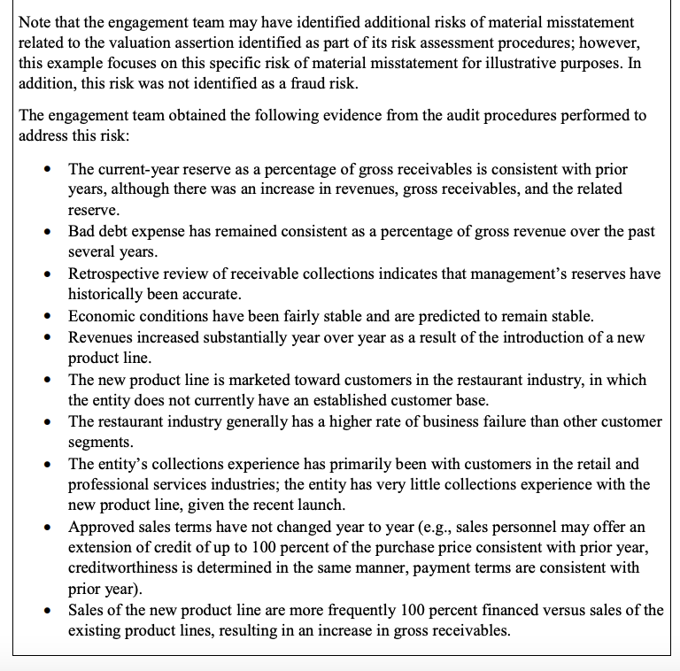 if any, is needed to reach a conclusion regarding management's assertion. 3.