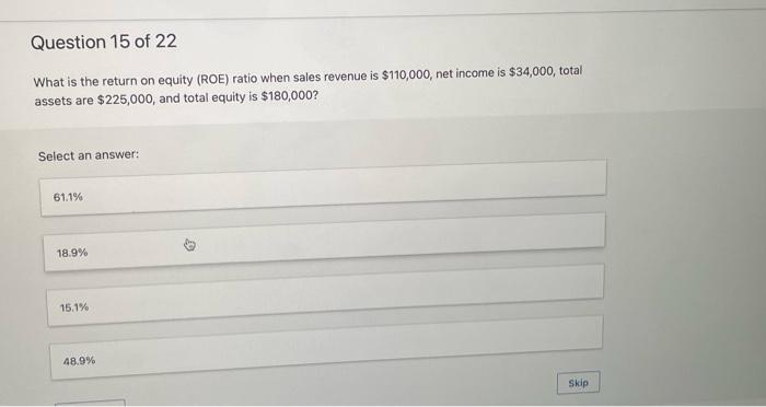 22 When a company takes out a new loan for expansion of