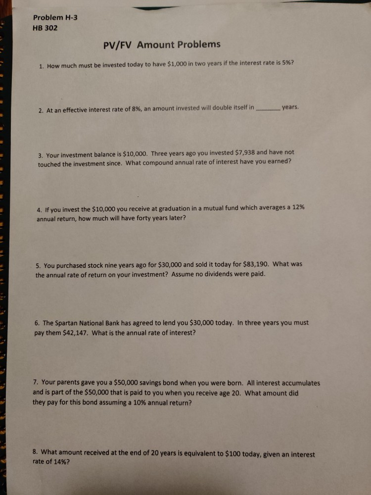 thanks in advance! I've already solved #1 and #2 Problem H-3