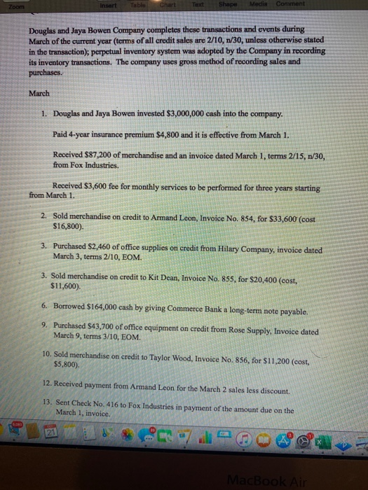  Insert Table Chart Text Shape Media Comment Douglas and Jaya Bowen