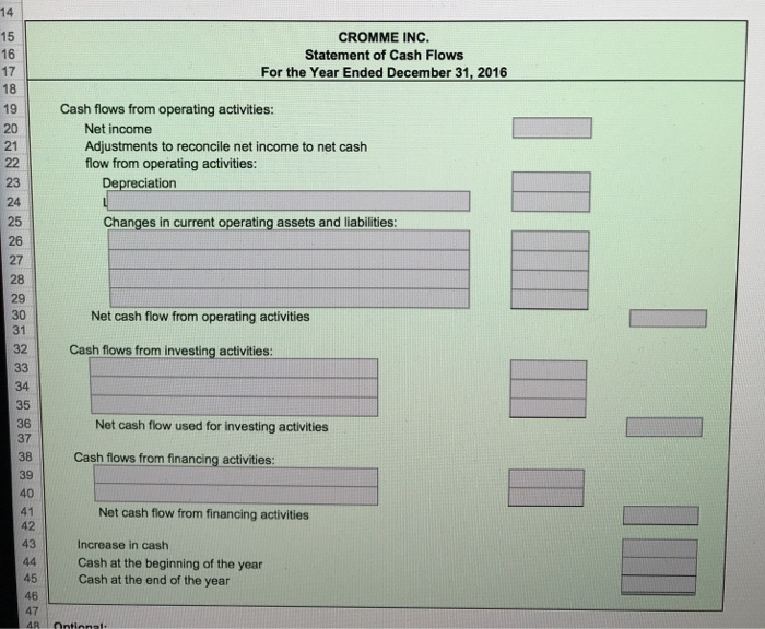 as follows: Dec. 31, 2013 Dec. 31, 2012 Assets $234,660 ..85,440 Cash