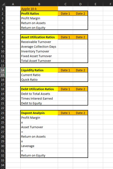  Apple 10-K assignment: "Febuary 2,2024-10-Q: Quarterly report for quarter ending December
