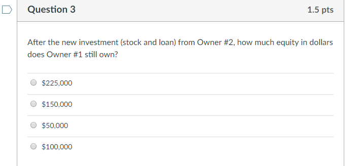 of outstanding no par common stock. ABC is seeking additional funds to