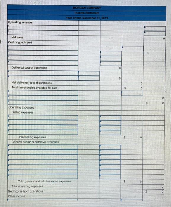 numbered 611-615 represent selling expenses, and those numbered 621-631 represent general and