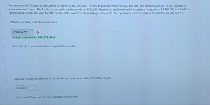 i need help with the second part A company selis Widgets to