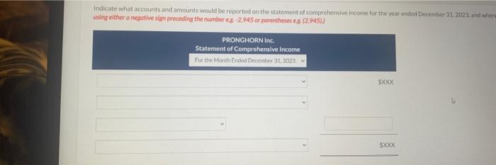  solve thr part c and d and e Indicate what accounts