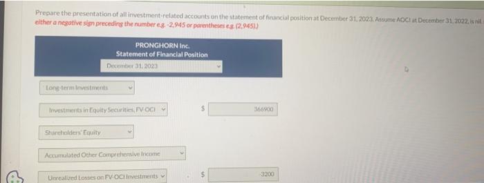 and amounts would be reported on the statement of comprehensive incorne for