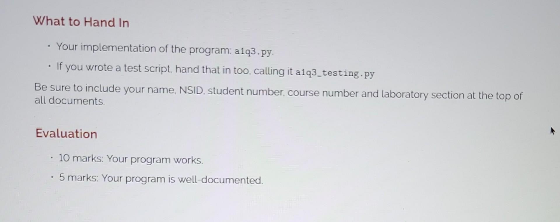 of its parts. IN THE END, please give the very short question