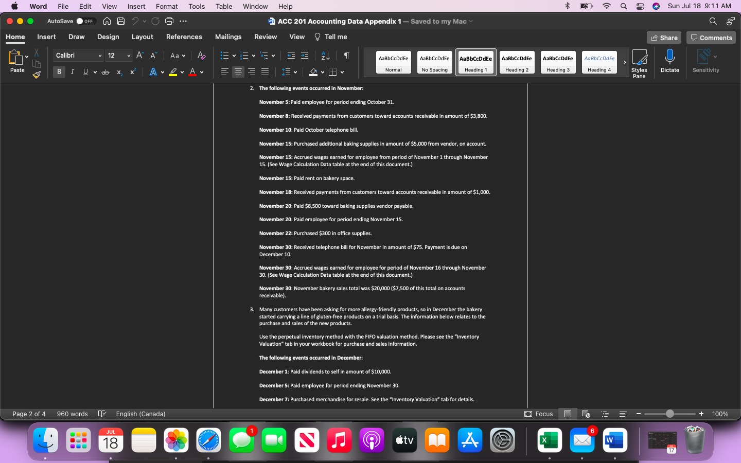 Formulas Data Review View Tell me Share Comments Calibri (Body) 11 =
