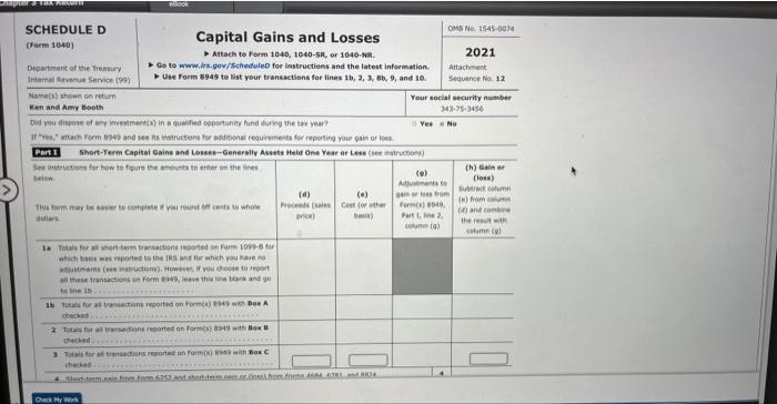 123-45-7e96 (Amy). Ken and Amy can claim a $500 echer depessent credit