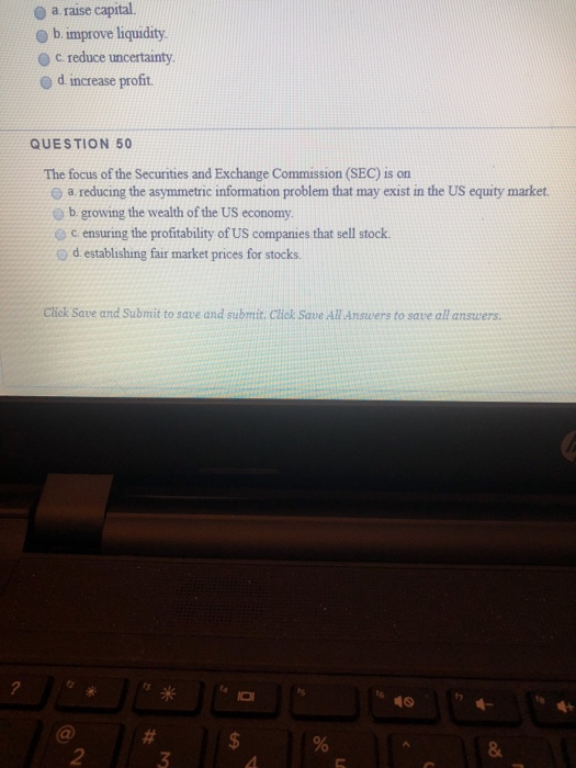 will receive a fixed dividend payment. QUESTION 46 6 per year Based
