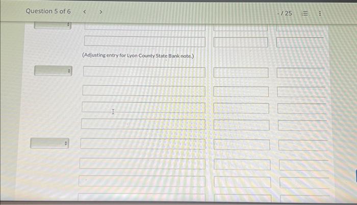 Borrows $50,500 from First National Bank by signing a 9-month, 8% note.