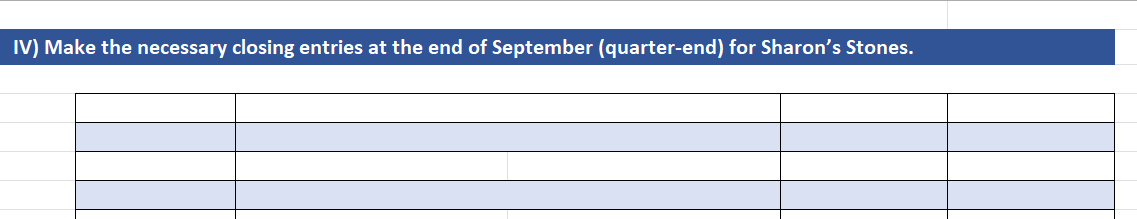 after these adjustments are done. ------------------------------------------------------------------------------------------------------------------------------------------------------------------ lll) Make the necessary adjusting entries