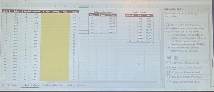  B Order # 1 2 3 4 5 6 7 8