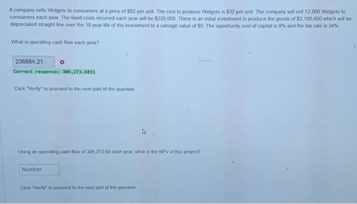 urgent help! the second question A company selts Widgets to consumers at