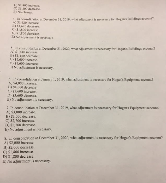 calendar year corporation, acquires 70% of George Company on September 1,2019 and