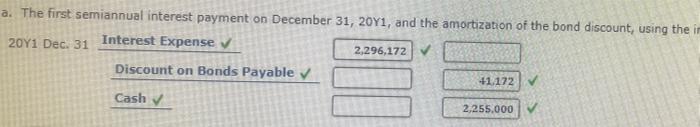 Bond Discount On July 1, 20Y1, Livingston Corporation, a wholesaler of manufacturing