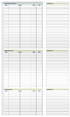 Project Due: November 30 at midnight in drop box in D2L (Excel