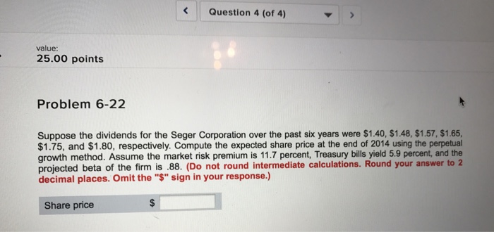 will also pay out a liquidating dividend. If the discount rate is