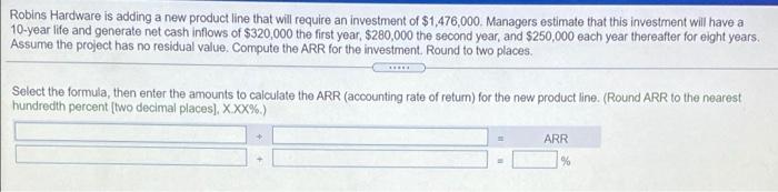  Robins Hardware is adding a new product line that will require