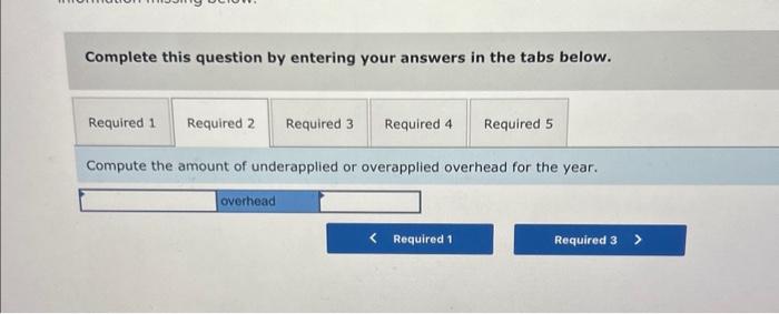costing system and applies overhead cost to jobs on the basis of