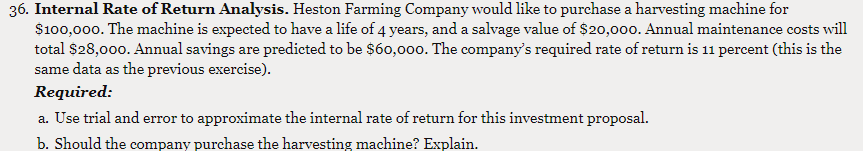  Answer in this format please thank you very much. 36. Internal