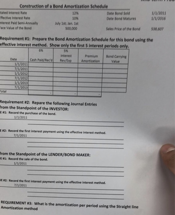 Stated Interest Rate Effective Interest Rate Interest Paid Semi-Annually Face Value of