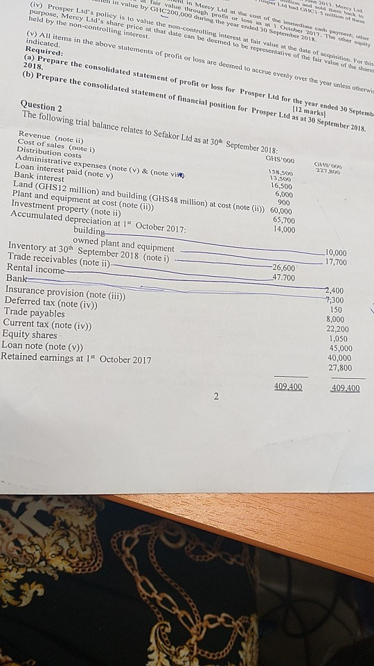 please help solve question 2. it's urgent please the question is