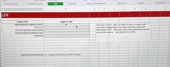  4 5 6 7 18 19 Documentation LEN A Aud CONCATENATE