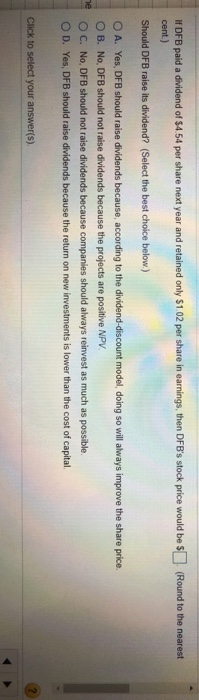 $5.56 per share, and it plans to pay a $3 54 dividend