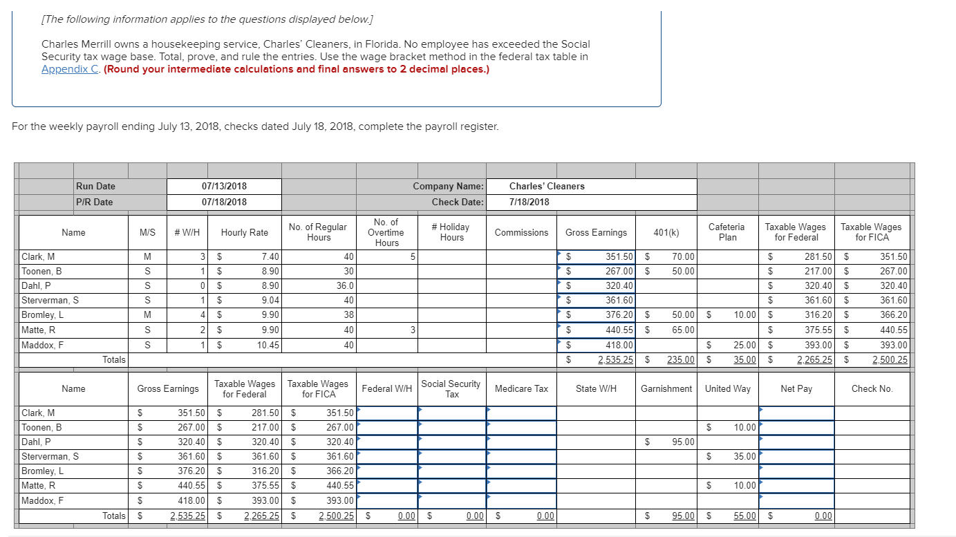 EDIT : ALL QUESTIONS ARE LISTED UNDER REQUIRED INFORMATION, IF IMAGE