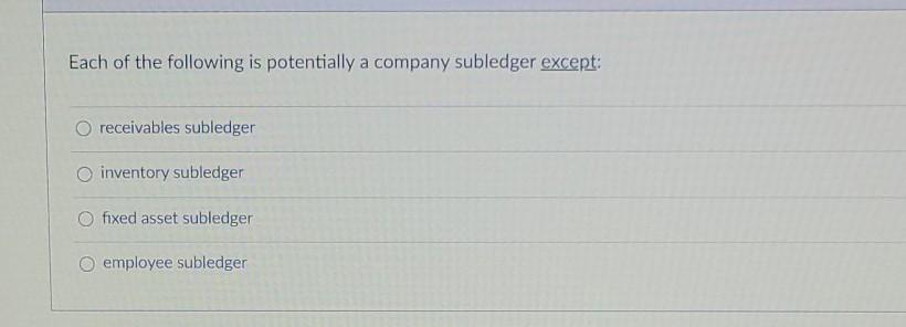 sales O budgets, sales Which system would be used to track sales