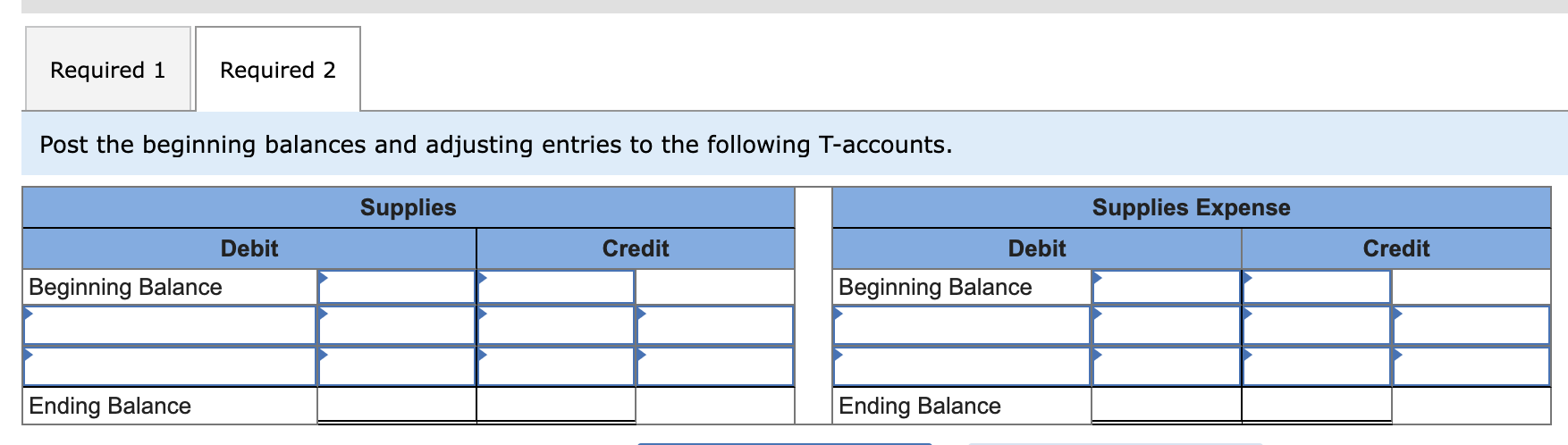 1: At December 31, the unadjusted trial balance of H&R Tacks reports