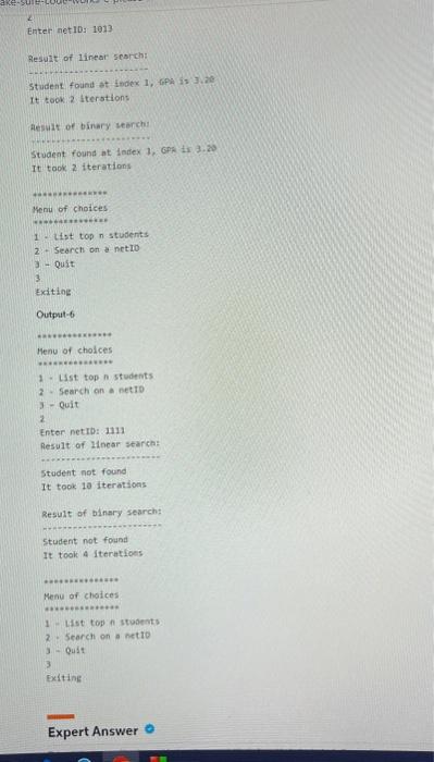 GeA int sorteahet fotyGPA(mM_kurs] strine sortecth Jorbuoarnumiewts]: If Lortedietrobyio is sortes by