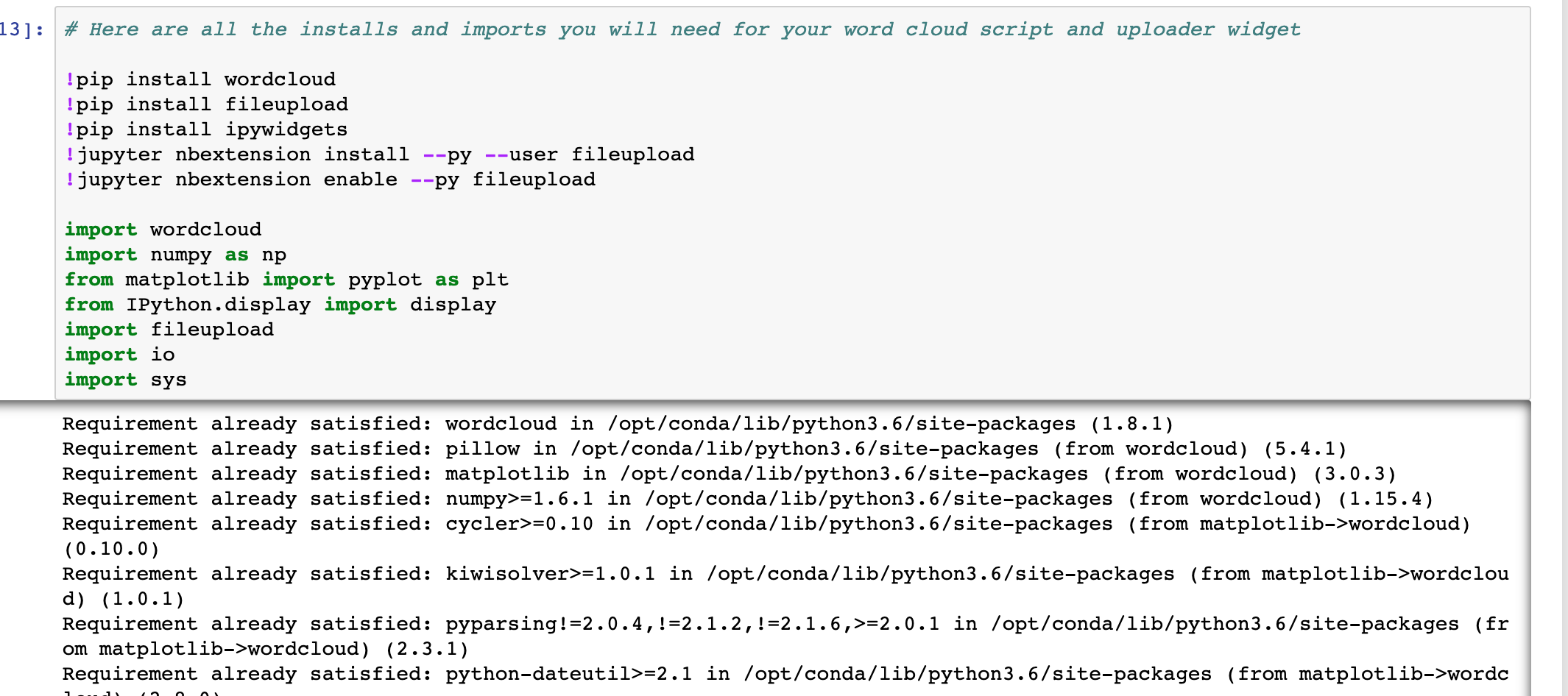 is supposed to upload an image towards the end, I have tried