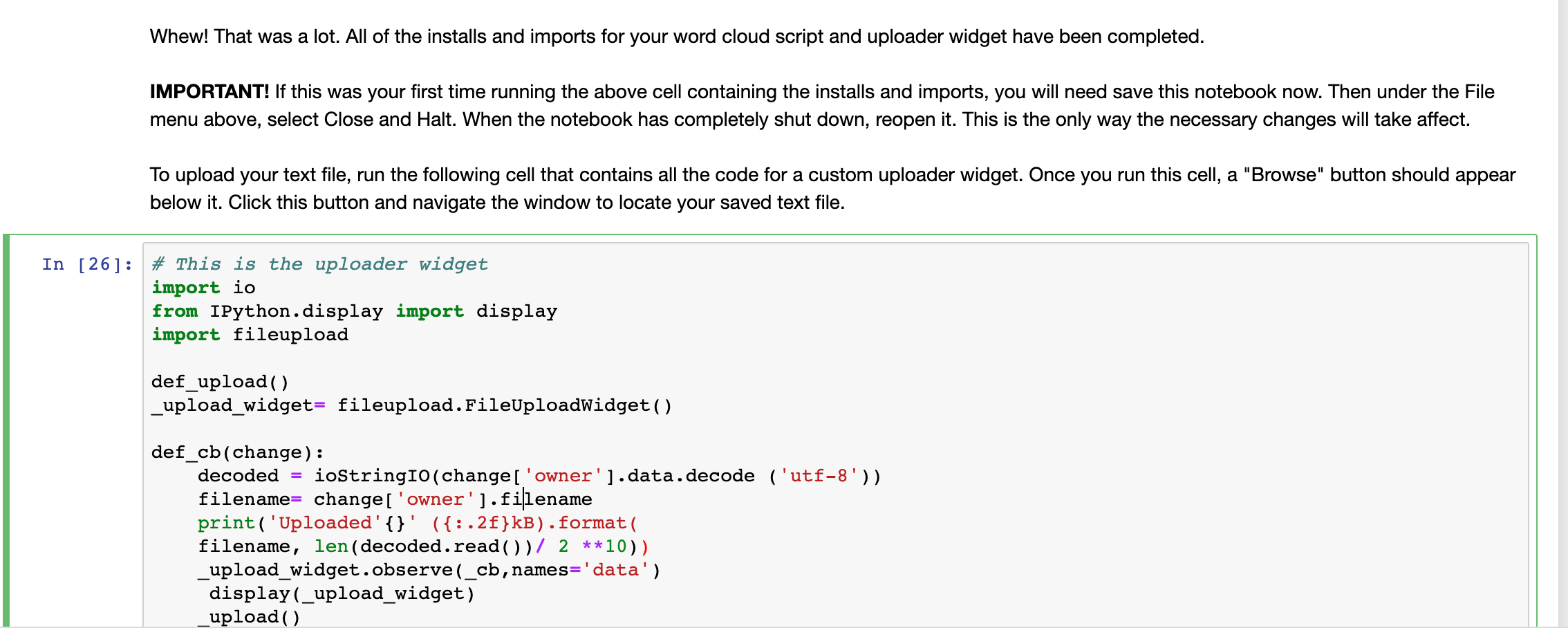 everything and someone tried to help me last time but that didn't
