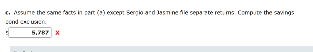  c. Assume the same facts in part (a) except Sergio and