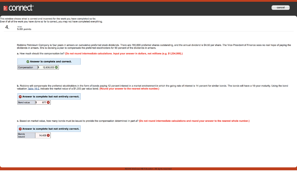 E connect cancel This window shows what is correct rd irncorrect