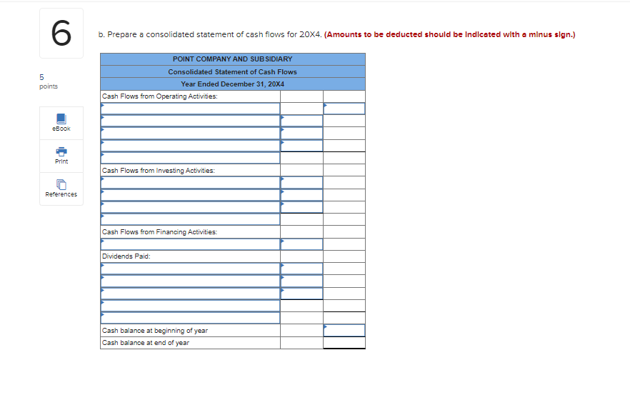 as follows: Dec. 31, 20x3 Dec. 31, 28X4 5 points $ 83,000