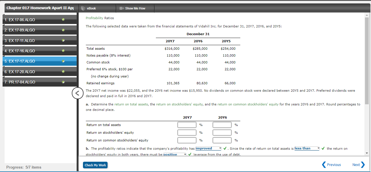 Chapter 017 Homework Apart II Api eBook Show Me How 1.
