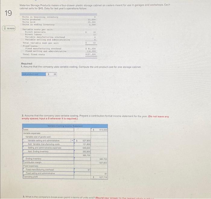  19 00:45:53 Waterloo Storage Products makes a four-drawer plastic storage cabinet
