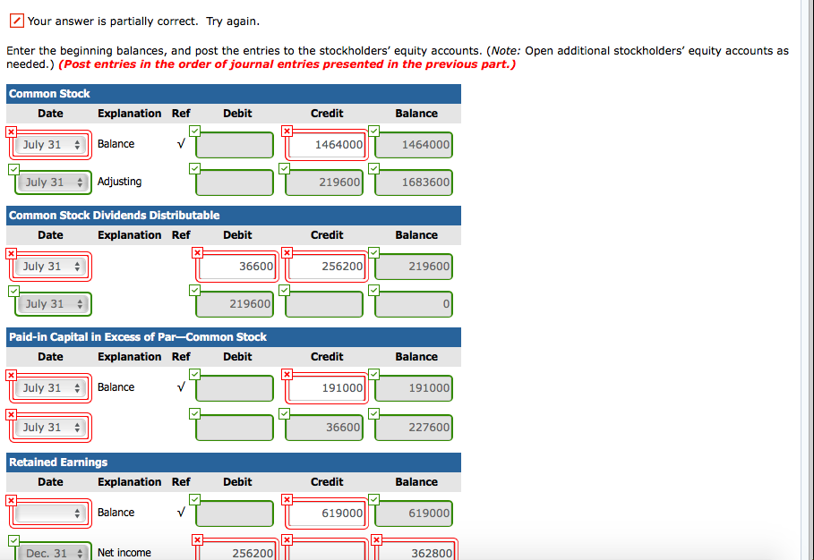 Titles and Explanation Debit Credit Feb. 1l Cash Dividends 61000 Dividends Payable