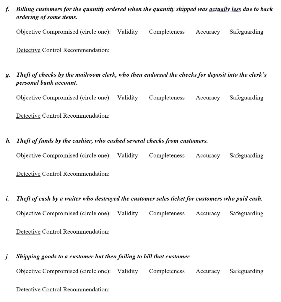 inventory shortages reflect errors in the inventory records. b. An employee posts