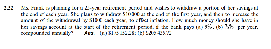 I need 5.21, not 2.32!!! 5.21 Repeat Problem 2.32(a) for continuous