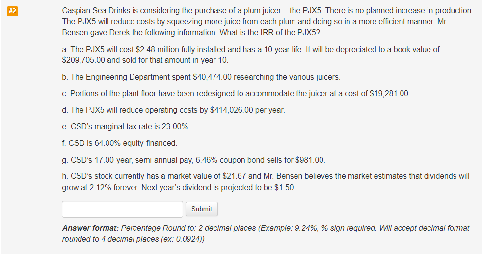 The answer should be in percent form and rounded to 2 decimals.