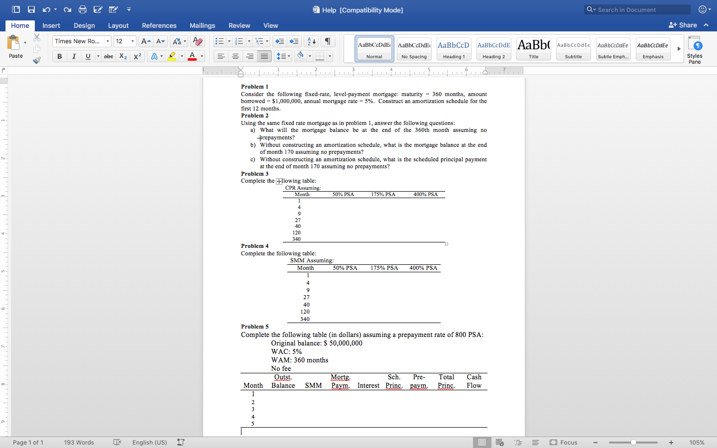 Hi there, I'm seeking help for problem 3, 4 and 5. Thank