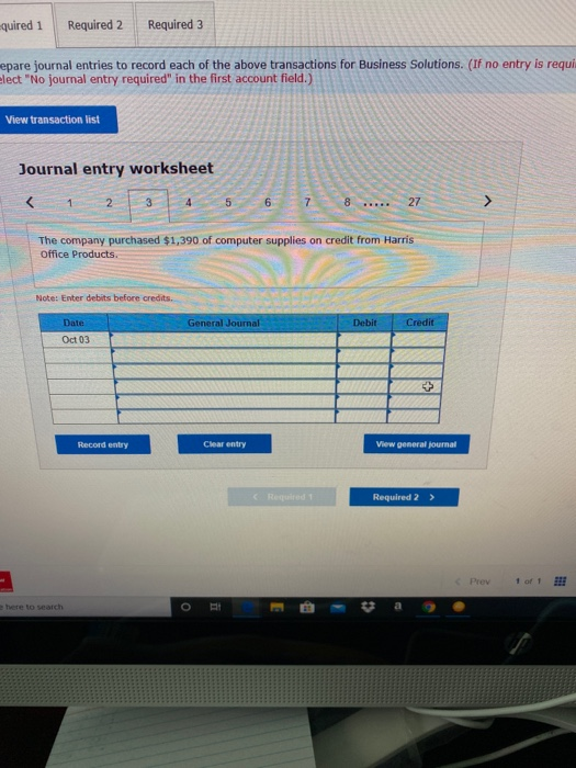 financial statements on December 31, 2019 The company's initial chart of accounts